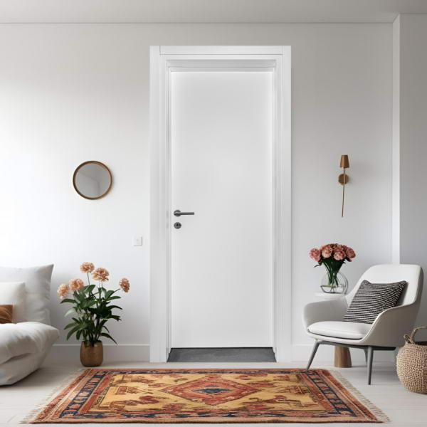 Bela vrata – MDF farban poliuretanskom bojom 80x203/13-28cm